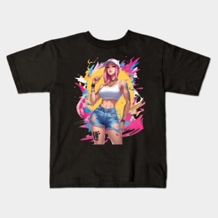 Kpop Girl Kids T-Shirt